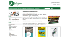 Desktop Screenshot of dialogosforlag.se